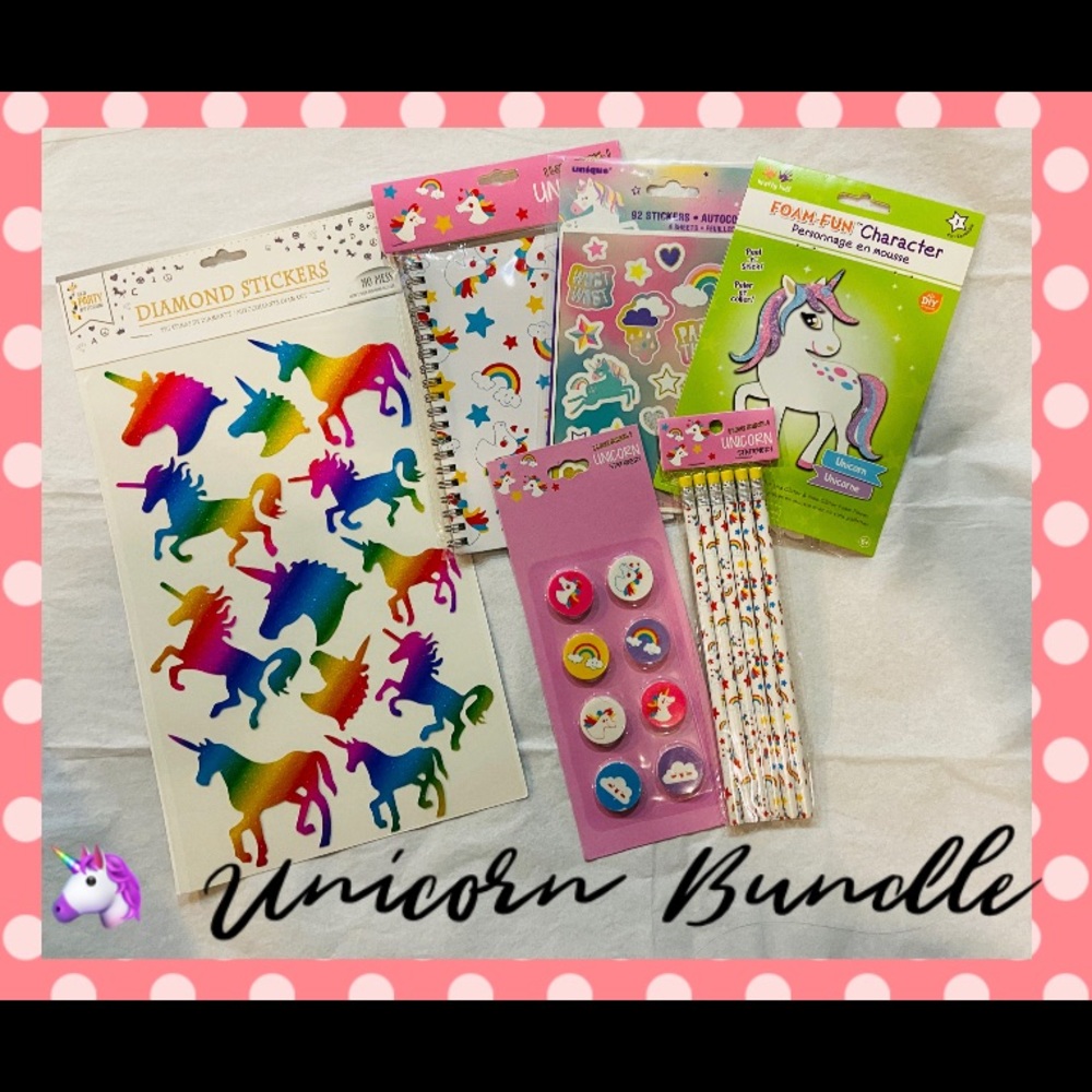 🦄 Unicorn Stationery Bundle
